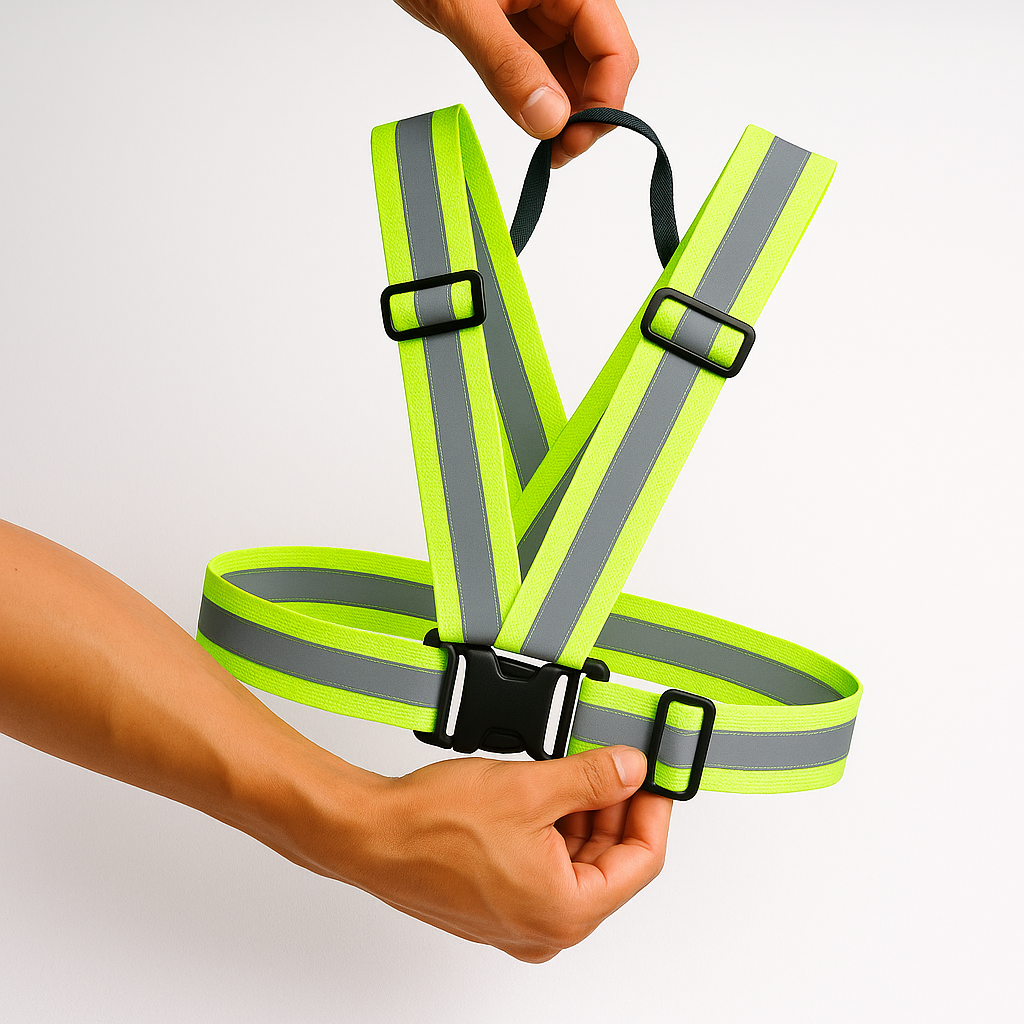Reflective Running Vest - Visions Sportswear